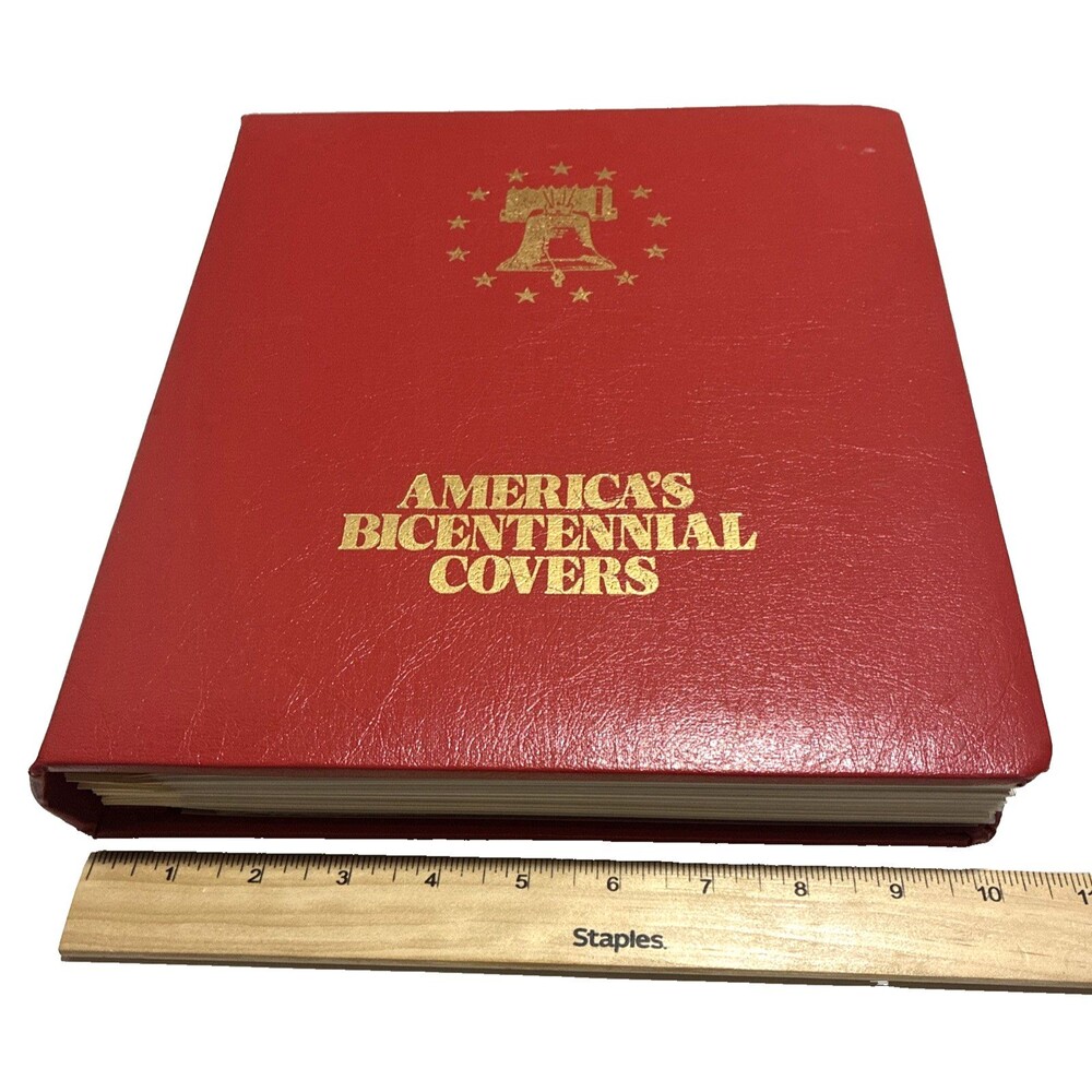 America’s Bicentennial Covers Album 1782-1982 Collectors Society Letter Included - Picture 7 of 10